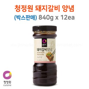 청정원돼지갈비양념 BOX840g(고기4.2kg)