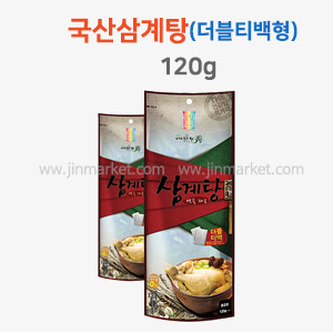 국산삼계탕(더블티백형)1개120g/1박스50개