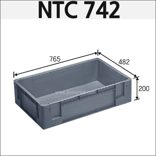 10번.공구상자(내쇼날)NTC 742(회색)57ℓ　