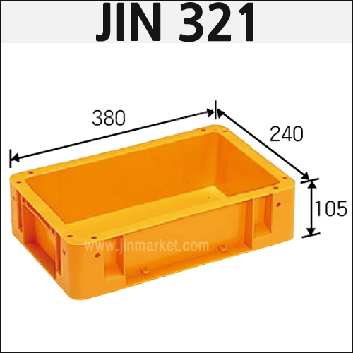 4-1번.공구상자JIN 321(노랑)6ℓ　